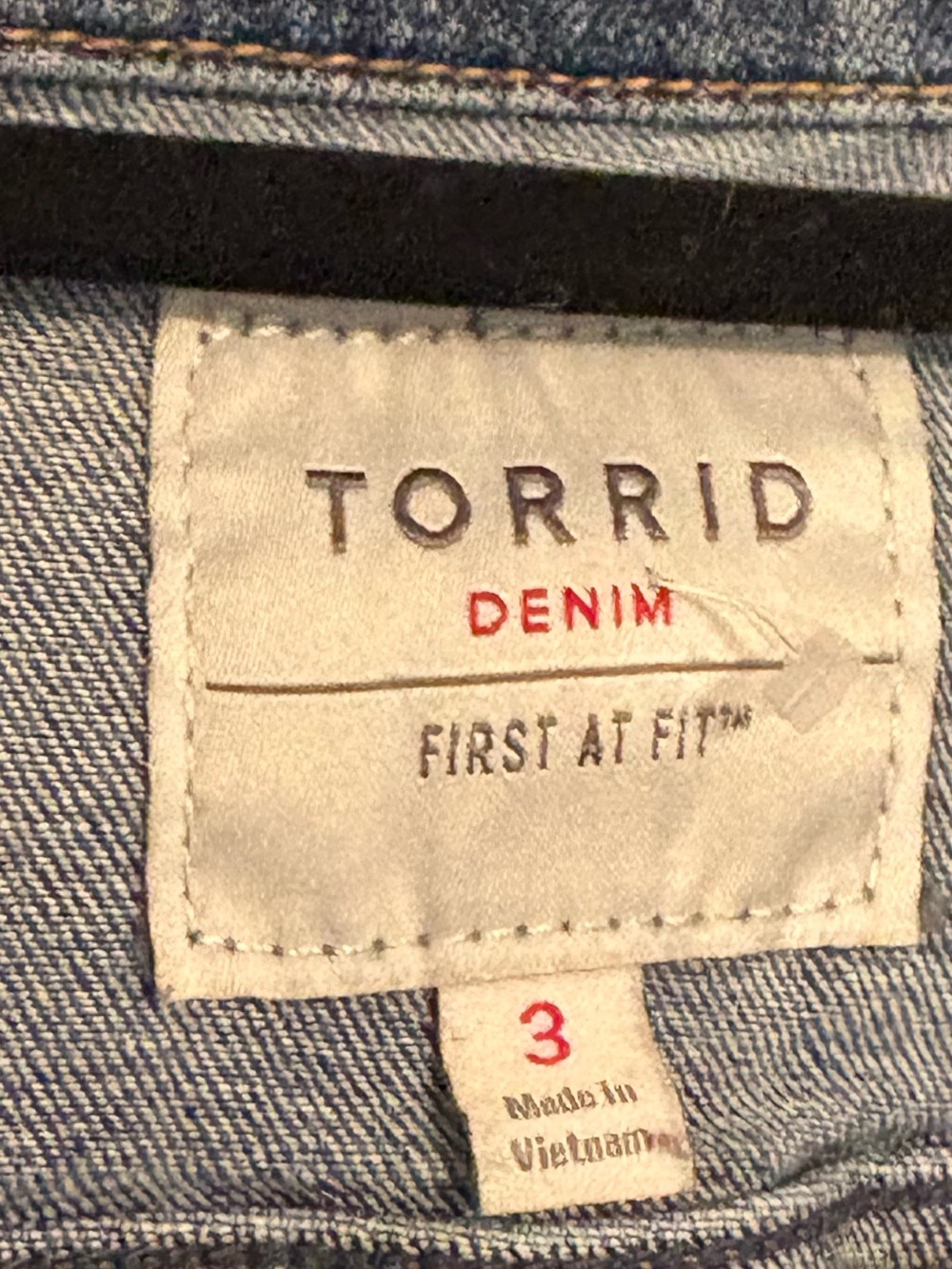 Torrid Jean Jacket - Picture 2 of 2